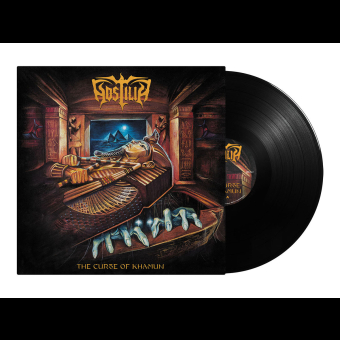 HOSTILIA The Curse Of Khamun LP BLACK , PRE-ORDER [VINYL 12"]
